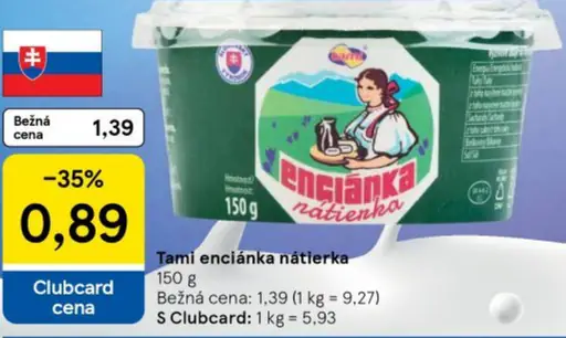 Tami Enciánka nátierka