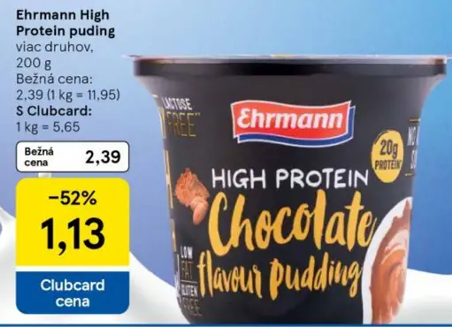 Ehrmann High Protein pudding