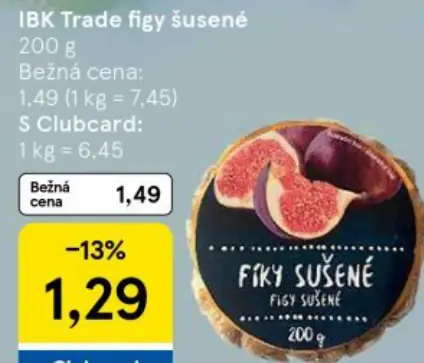 IBK Trade figy sušené