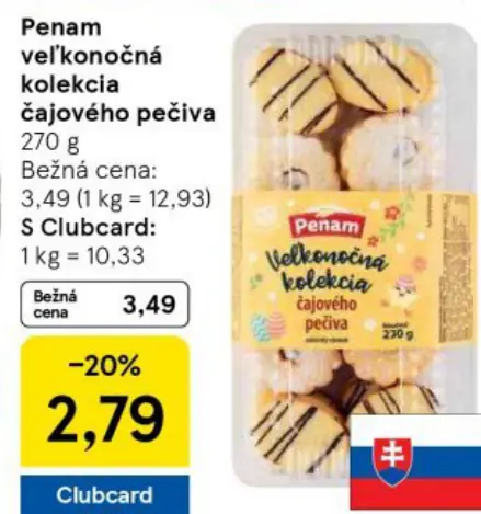 Penam Veľkonočná kolekcia čajového pečiva