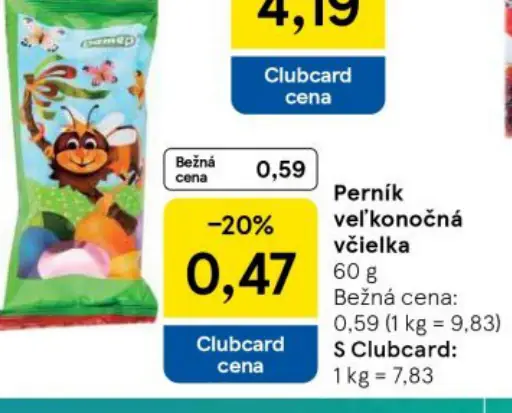 Pernik veľkonočná včielka