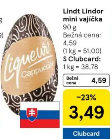 Lindt Lindor mini vajíčka