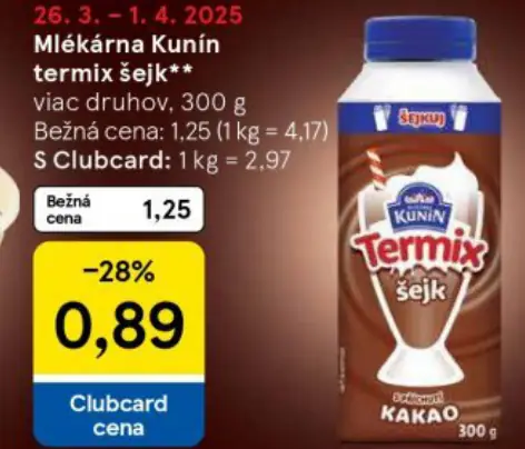 Mlékárna Kunín termix