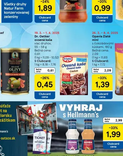Dr. Oetker Ovsená kaša višne