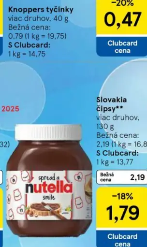 Knoppers tyčinka