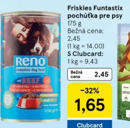 Reno konzerva pre psy