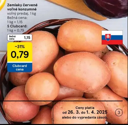 Zemiaky červené