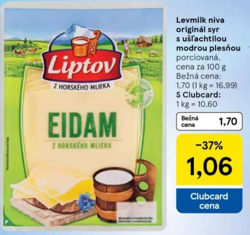 Liptov plátky Eidam