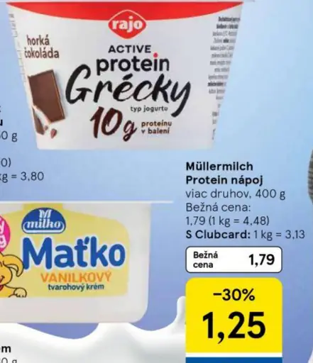 Müllermilch Protein nápoj