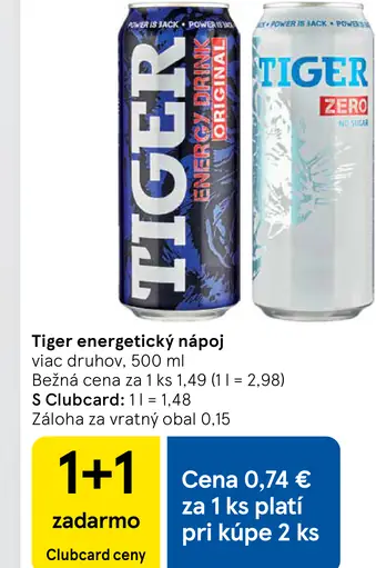 Tiger Energetický nápoj