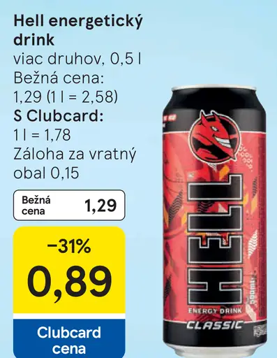 Hell energetický drink