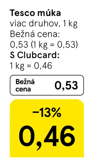 Tesco múka