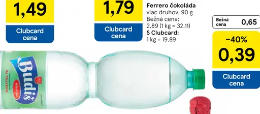 Budiš minerálna voda