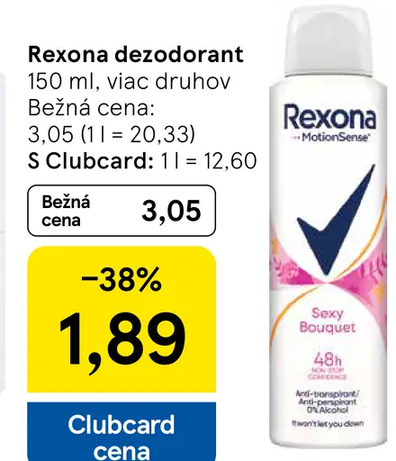 Rexona dezodorant
