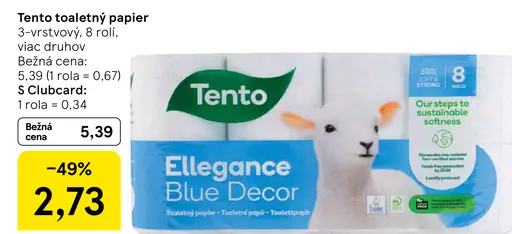Tento toaletný papier