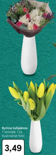 Veľká kytica tulipánov