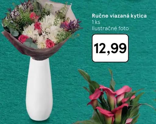Ručne viazaná kytica