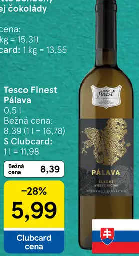 Tesco Finest Pálava
