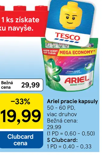 Ariel pracie kapsuly