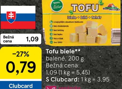 Tofu biele