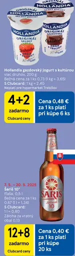Hollandia gazdovský jogurt s kultúrou Bifi