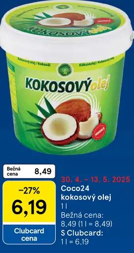 Coco24 Kokosový olej