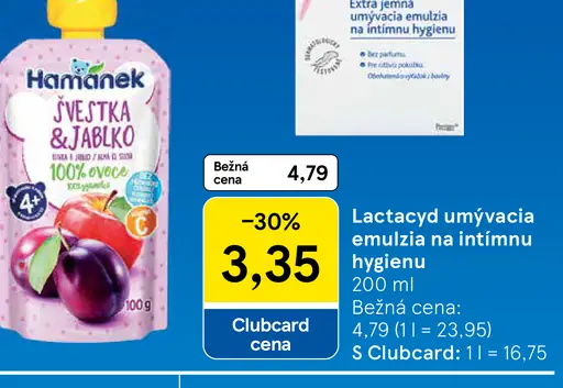 Lactacyd Sensitive extra jemná umývacia emulzia na intímnu hygienu