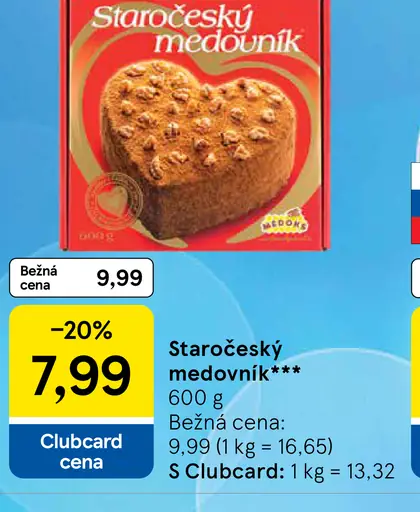 Starocesky medovnik