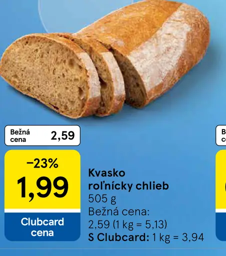 Kvasko roľnícky chlieb
