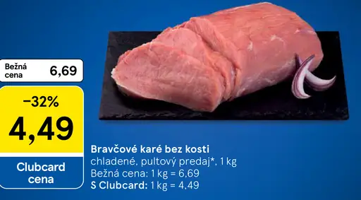 Bravčové stehno bez kosti