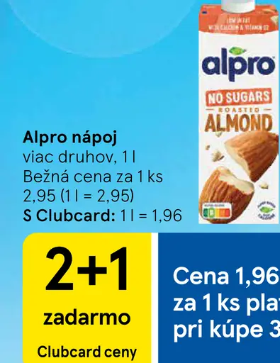 Alpro ovsený nápoj