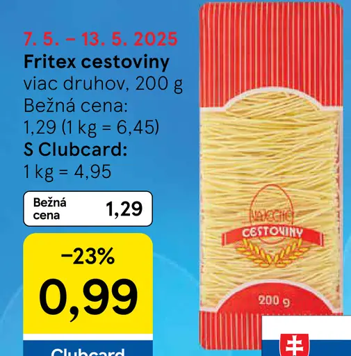 Fritex cestoviny