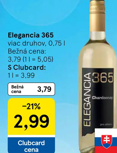Elegancia 365 Chardonnay