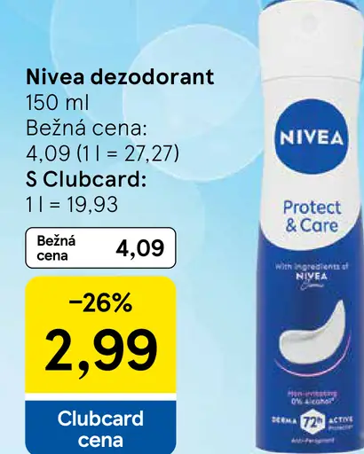 Nivea dezodorant