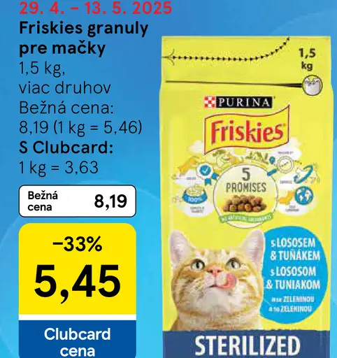Purina Friskies Kapsičky pre mačky