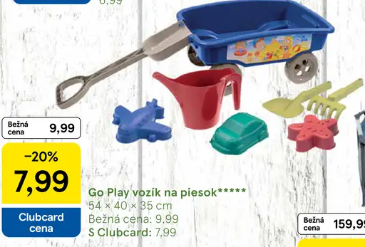 Go Play vozík na piesok