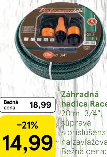 Záhradná hadica Race