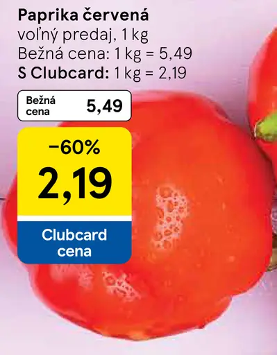 Paprika červená