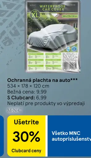 Ochranná plachta na auto
