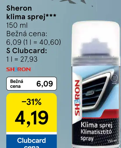 Sheron klíma sprej