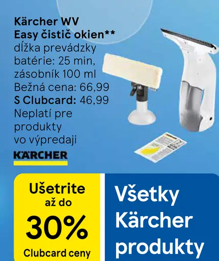 Kärcher WV Easy čistič okien