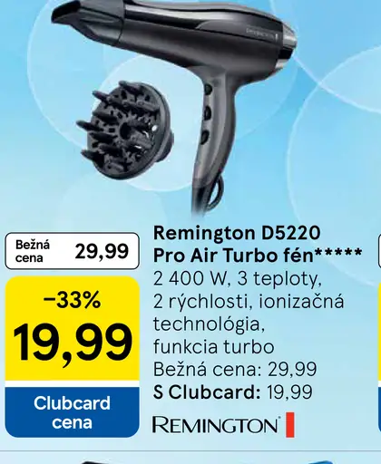 Remington Pro Air Turbo fén
