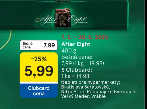 AFTER EIGHT