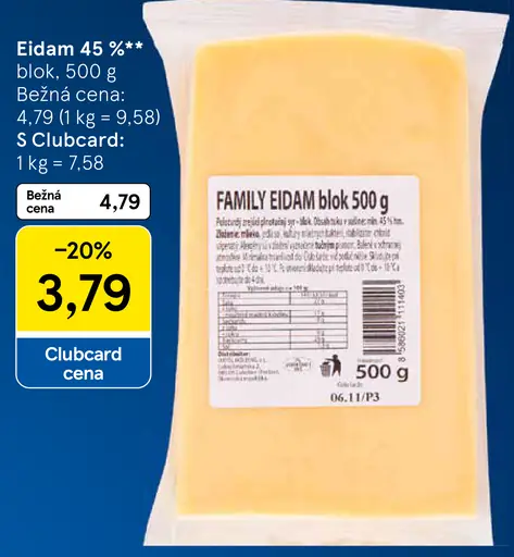 Family eidam blok