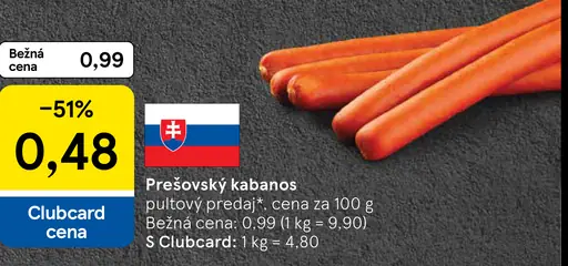Prešovský kabanos