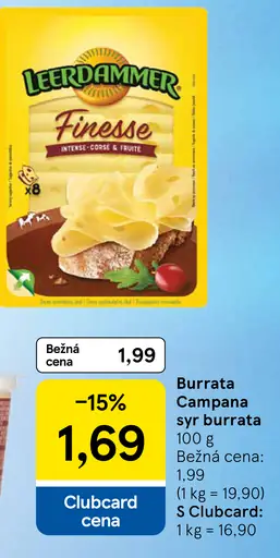 Burrata Campana Syr Burrata