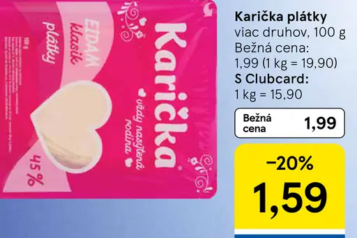 Karička plátky