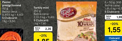 Deli Sun Tortilly mini