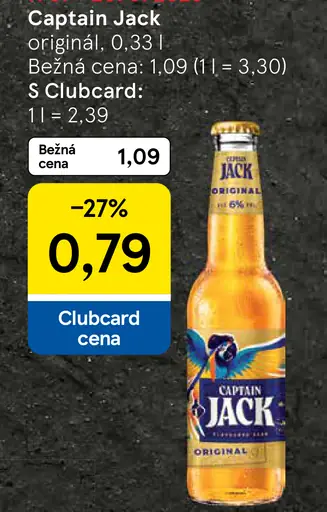 Captain Jack plechovka