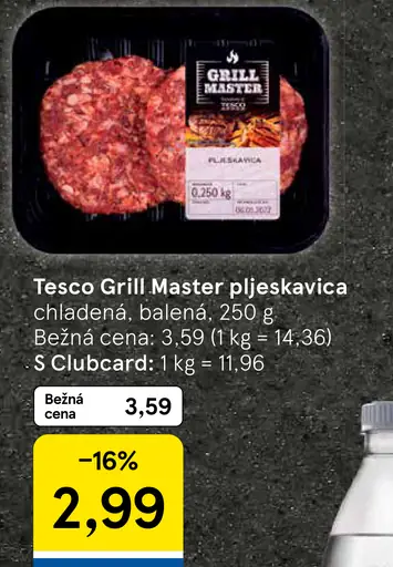 Tesco Grill Master pljeskavica